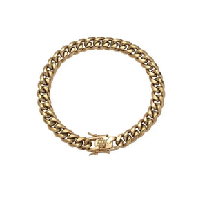 Cuban Link Armband 18 Karat Gold Jimmy Santoro