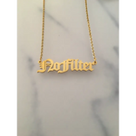 Ladda upp bilden i galleri-visaren, Personalisierte Kette Gold No Filter Halskette - No Filter
