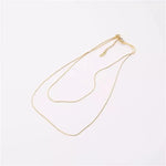 Lade das Bild in den Galerie-Viewer, Schlangenkette Gold 1mm - Double Snake Chain -
